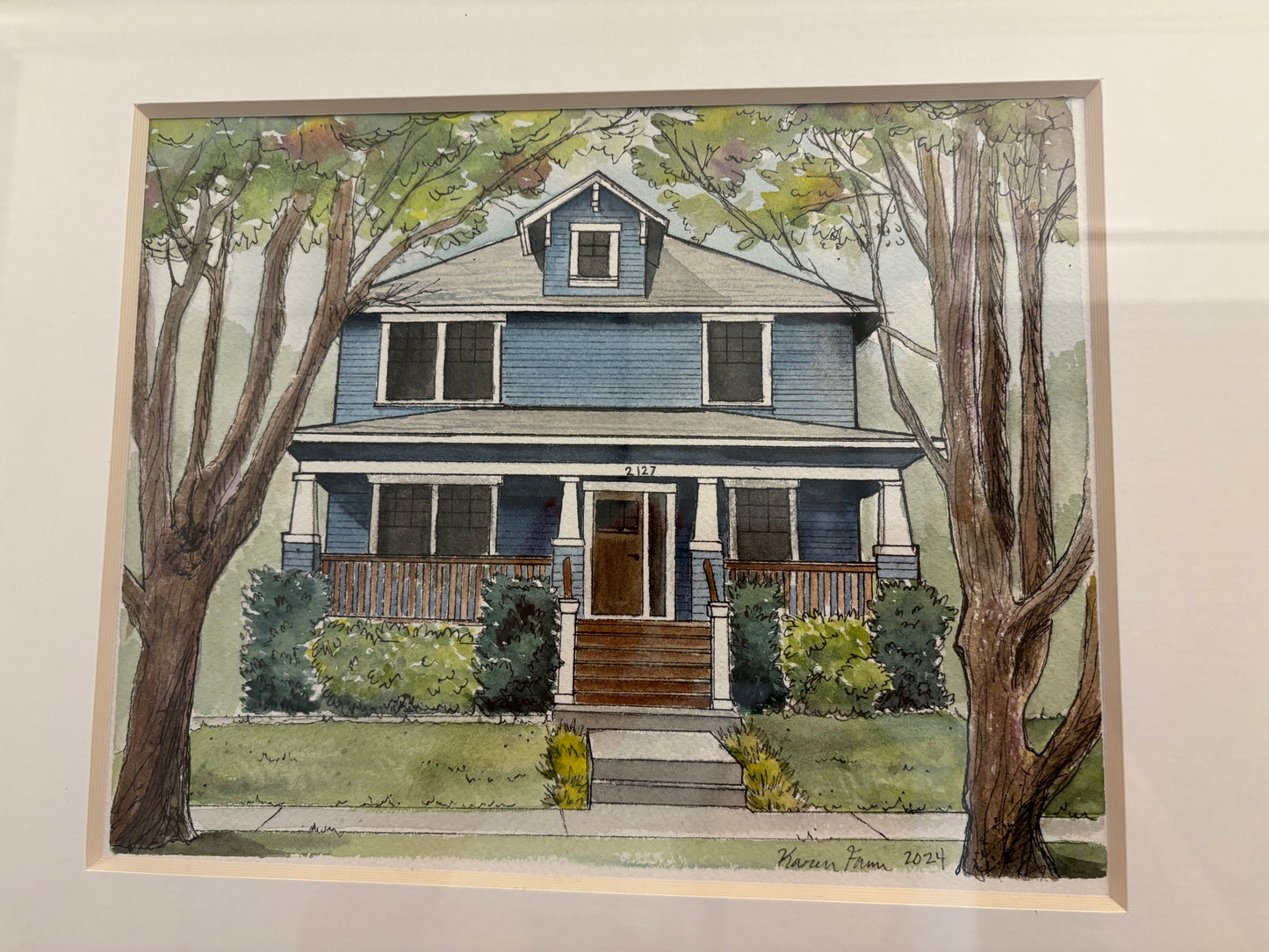 Commissions- Store Fronts or Homes 8x10